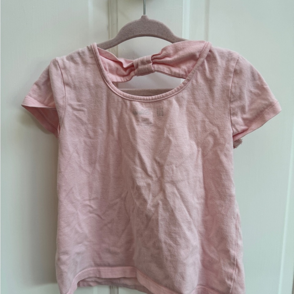Baby Gap Disney Minnie Mouse 3T Girls Pink Valentine’s Day Kids T-Shirt Blouse - Picture 7 of 7